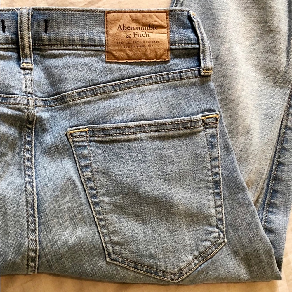 A&F Light Blue / Skinny and Stretchy Jeans